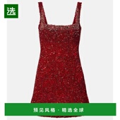 香港直邮Rachel Gilbert 女士 1h可退 Kaity 精饰迷你连衣裙