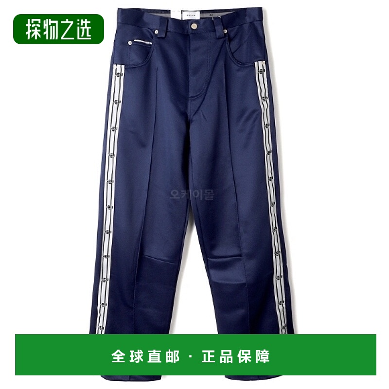 韩国直邮Eytys 泰坦胶带海军蓝 (A305014) 训练裤