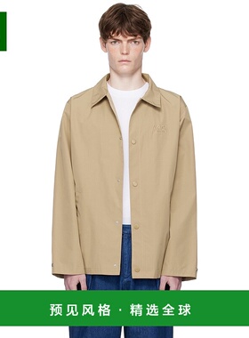 1h可退 香港直邮A.P.C. 男士 驼色 Regis 夹克 PSAJBH02960
