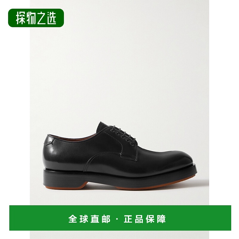 香港直邮zegna 杰尼亚 男士 Udine 皮质德比鞋 LHCLGA4562Z