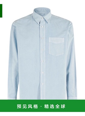 香港直邮ASPESI 男士衬衫 CE57L55185122 SS2024 蓝色 长袖衬衫