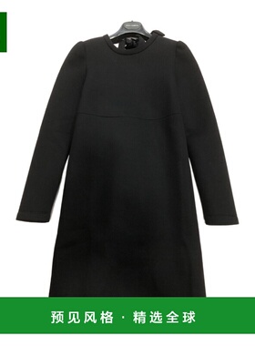香港直邮N21 女士大衣 H18247989012 AW2024 黑色 长袖连衣裙