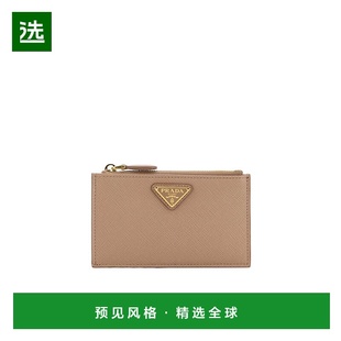 香港直邮Prada 1MC086QHH卡包 Saffiano徽标卡夹