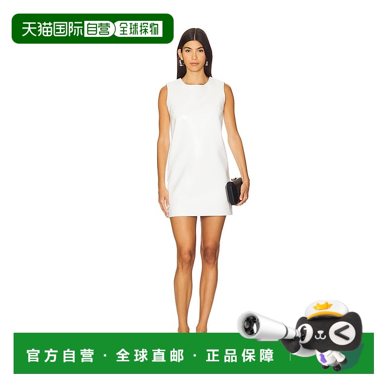 1h可退 香港直邮NORMA KAMALI 诺玛·卡玛丽 女士 无袖迷你连衣裙