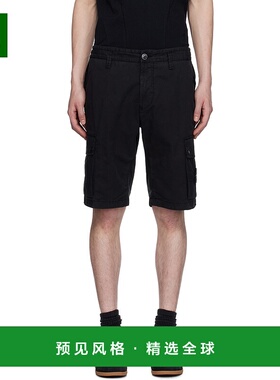 1h可退 香港直邮Stone Island 石头岛 男士 黑色 Supima Cotton T