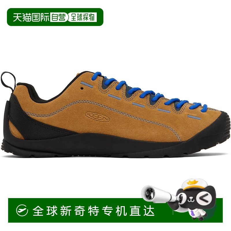 1h可退 香港直邮keen 男士 黄褐色 Jasper Suede 运动鞋 1002661