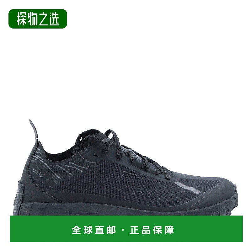 香港直邮Norda 男士 黑色运动鞋 001MSTEALTHBLACK