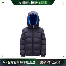 99新未使用 香港直邮MONCLER 深紫色男童羽绒服 1A00044 54A91