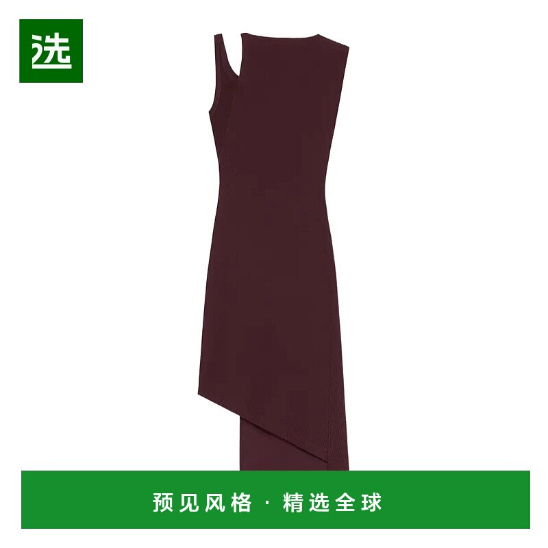 香港直邮Courreges 不对称连衣裙 425MRO720FI0001