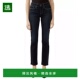 美国直邮 女士 Silver 1h可退 Jeans Suki 中腰曲线直筒牛