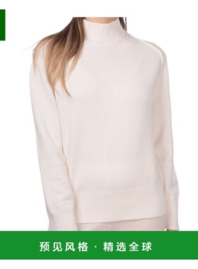 香港直邮Gran Sasso 女士针织衫 SS2025 白色 长袖2323812838001