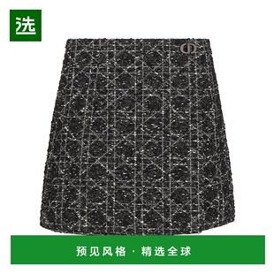 香港直邮Dior 551P45C7795迪奥微喇 格纹裙裤