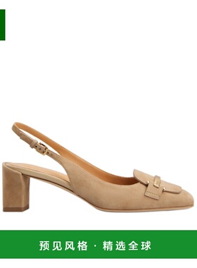 香港直邮Tod's 方头高跟凉鞋单鞋高跟鞋 XXW63L0JE10HR0