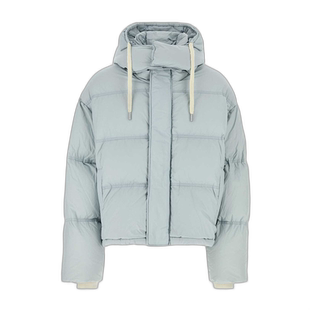 香港直邮Ami Paris 连帽抽绳羽绒服外套UJK402PA0009