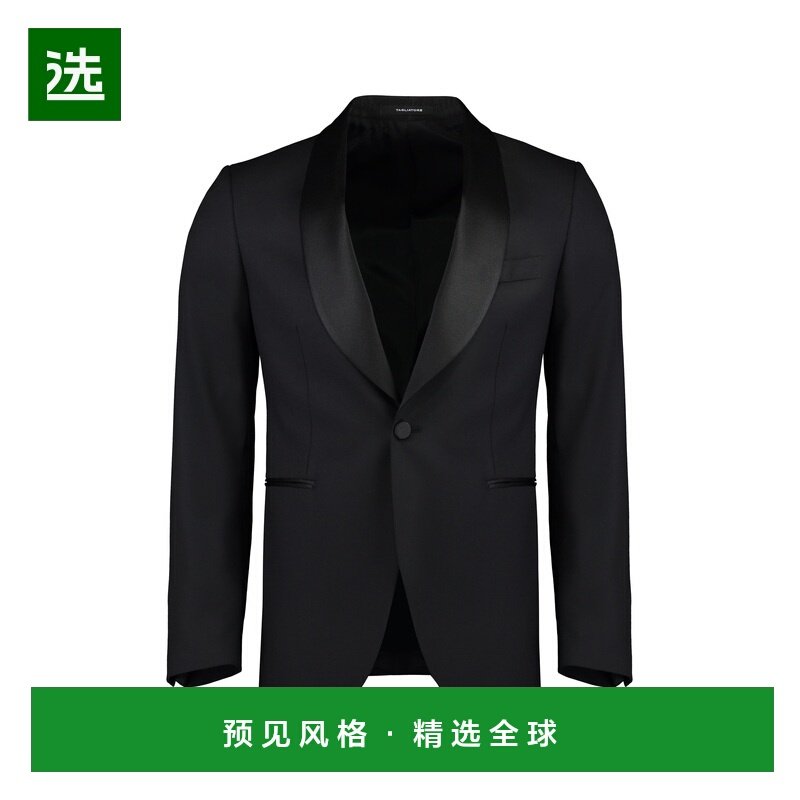 1h可退 香港直邮Tagliatore 男士 緞面翻領兩件式西裝 SFNA18A015,男装,商务正装西服,淘宝优惠券,粉丝福利购,淘宝优惠卷