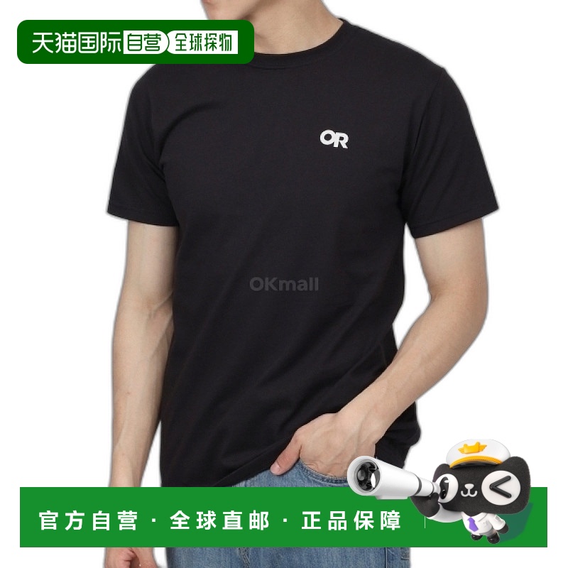 韩国直邮Outdoor Research 男士Lockup 徽标短袖T恤 289546-0114