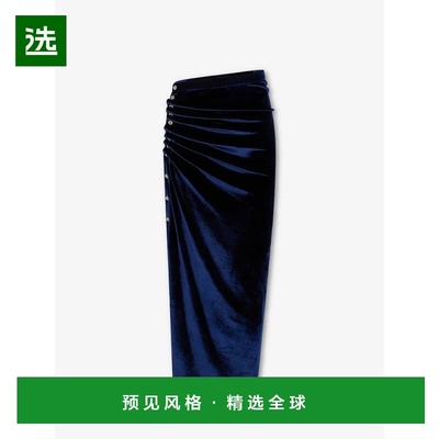 香港直邮PACO RABANNE 女士半身裙 25AJJU515VI0338P432NAVYPOSEI