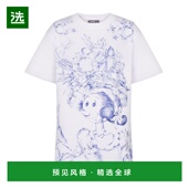 香港直邮Moschino 莫斯奇诺 1h可退 女士 卡通印花圓領 卹 A071