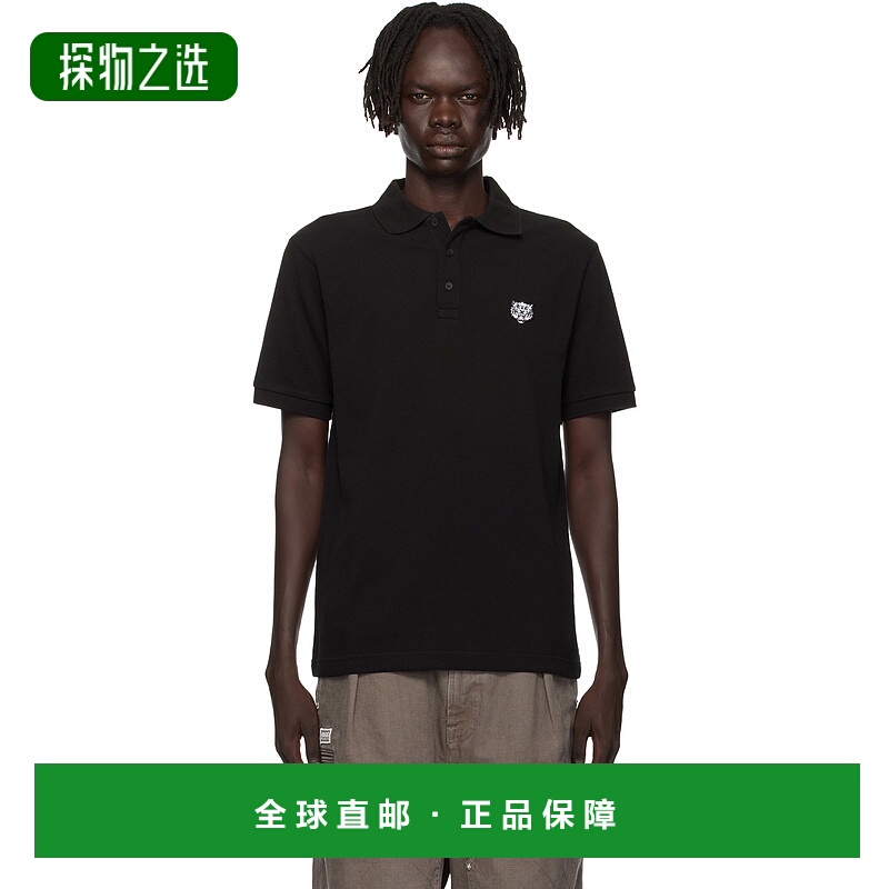香港直邮kenzo 高田贤三 男士 黑色 Paris KENZO Happy Tiger Sli
