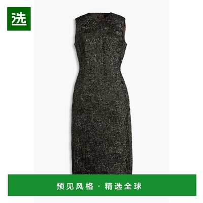 1h可退 香港直邮Simone Rocha 蒙娜·罗莎 女士 金属感泡泡纱中长