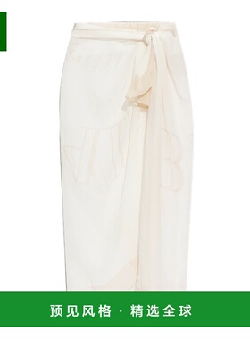 香港直邮Balmain 系带沙滩裙 BKA202410真丝长款