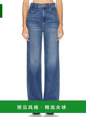 1h可退 香港直邮mother 女士 Tunnel Vision Sneak 高腰牛仔裤 13