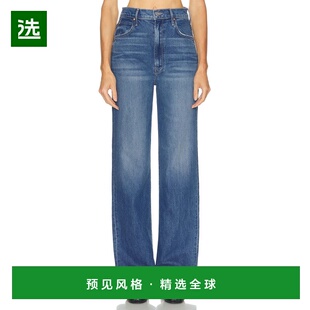 1h可退 香港直邮mother 女士 Tunnel Vision Sneak 高腰牛仔裤 13