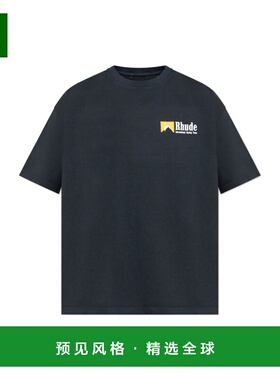 香港直邮RHUDE 男士T恤 RHPF25TT100120027 AW2025 黑色 T-shirt