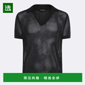 香港直邮TOM KPS040YMC046NAA FORD 1h可退 男士 POLO衫 SS2026 黑