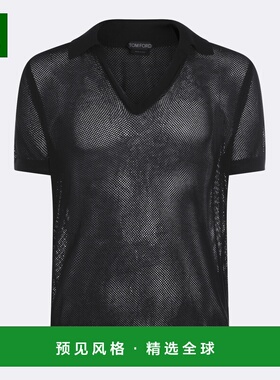 1h可退 香港直邮TOM FORD 男士POLO衫 KPS040YMC046NAA SS2026 黑