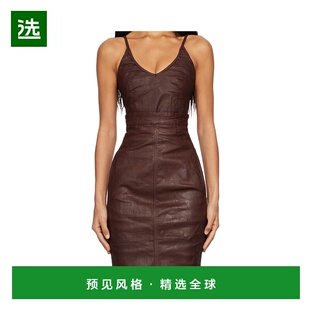 1h可退 香港直邮Rick Owens Drkshdw Concordians 箔面牛仔布吊带