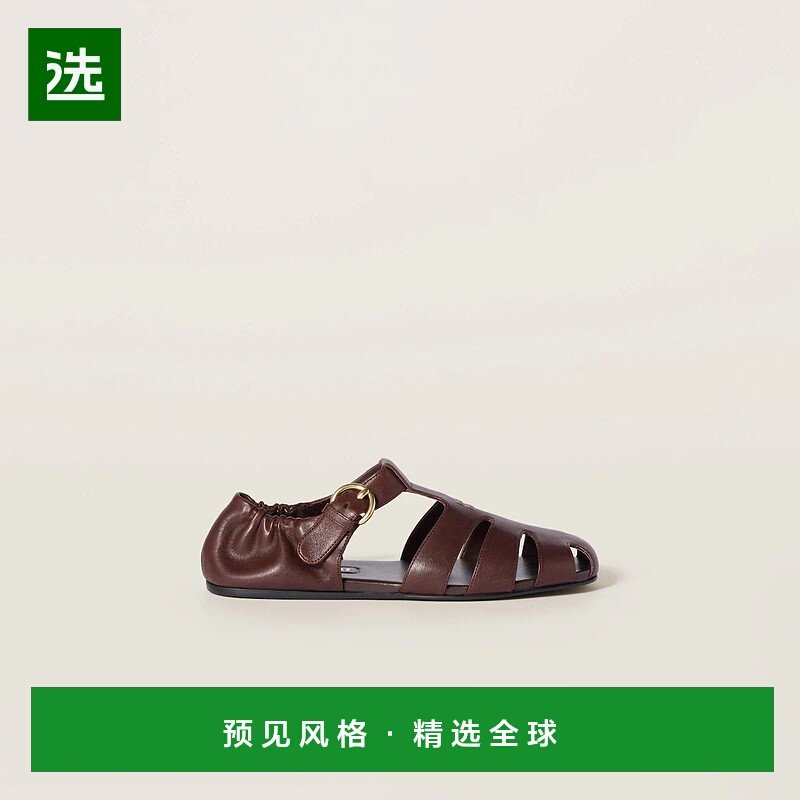 1h可退 欧洲直邮MIU MIU 缪缪 25秋冬 5E395E_EFX_F0NBL_F_005 女