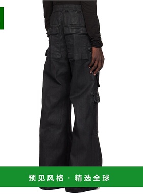 香港直邮Rick Owens Drkshdw 松紧腰牛仔长裤 DU02D2398牛仔裤