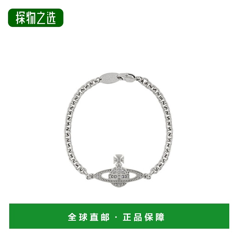 香港直邮Vivienne Westwood 迷你Bas Relief Chain 手链 61020196