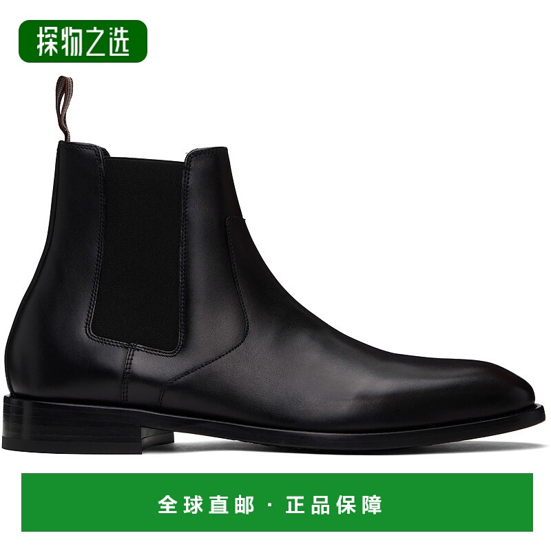 香港直邮Paul Smith 保罗·史密斯 男士 黑色 Leather Lawson 切