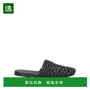 香港直邮marsell 女士 Mules 木屐 black黑色 舒适时尚