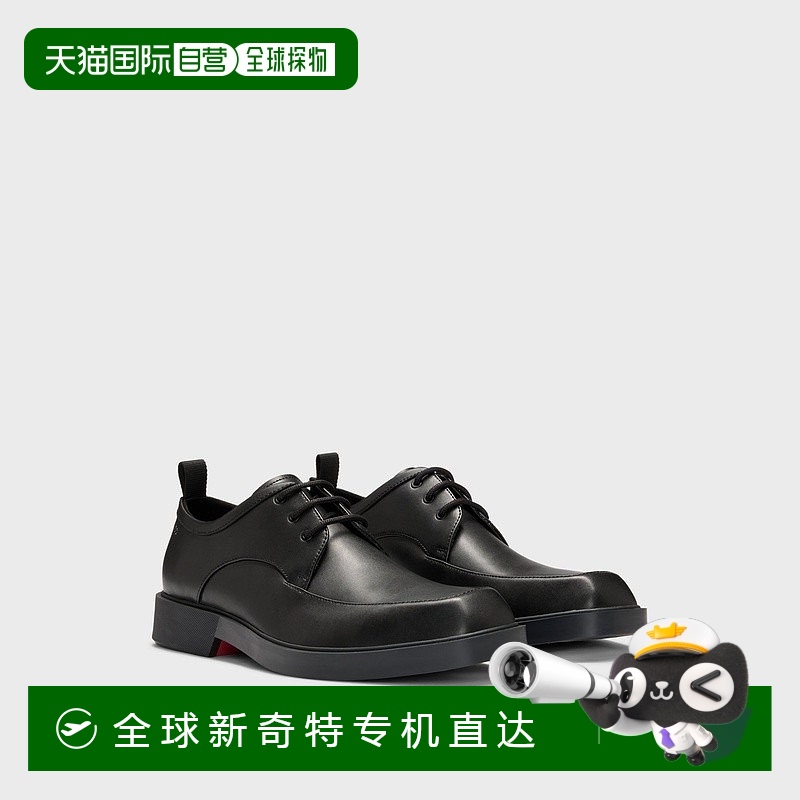 欧洲直邮HUGO BOSS雨果HUGO RED方头皮革德比鞋