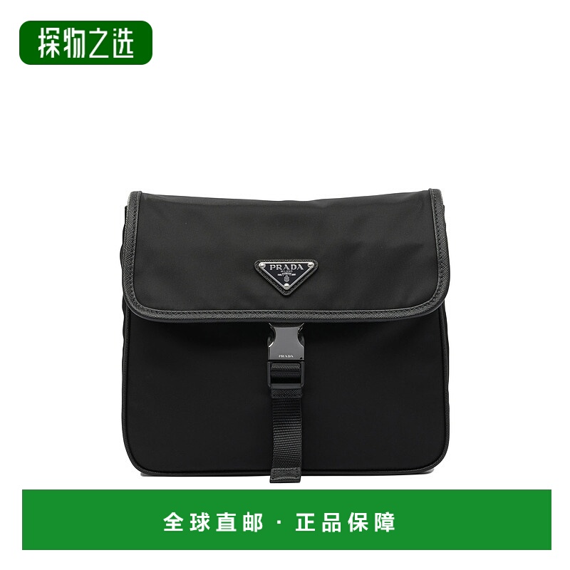 1h可退 欧洲直邮prada 男士 单肩包普拉达
