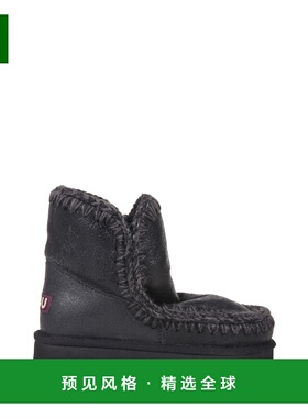 香港直邮MOU 女士靴子 FW101001BCBKG AW2025 黑色 Eskimo 18 Wom
