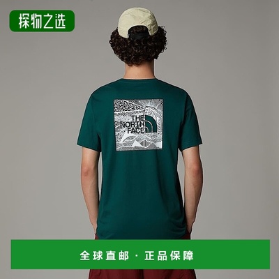 自营欧洲直邮北面男士 Redbox 庆典T恤TheNorthFace新款男装