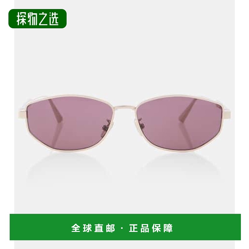 1h可退 香港直邮DIOR 迪奥 女士 Cannage B1U 椭圆形太阳眼镜新款