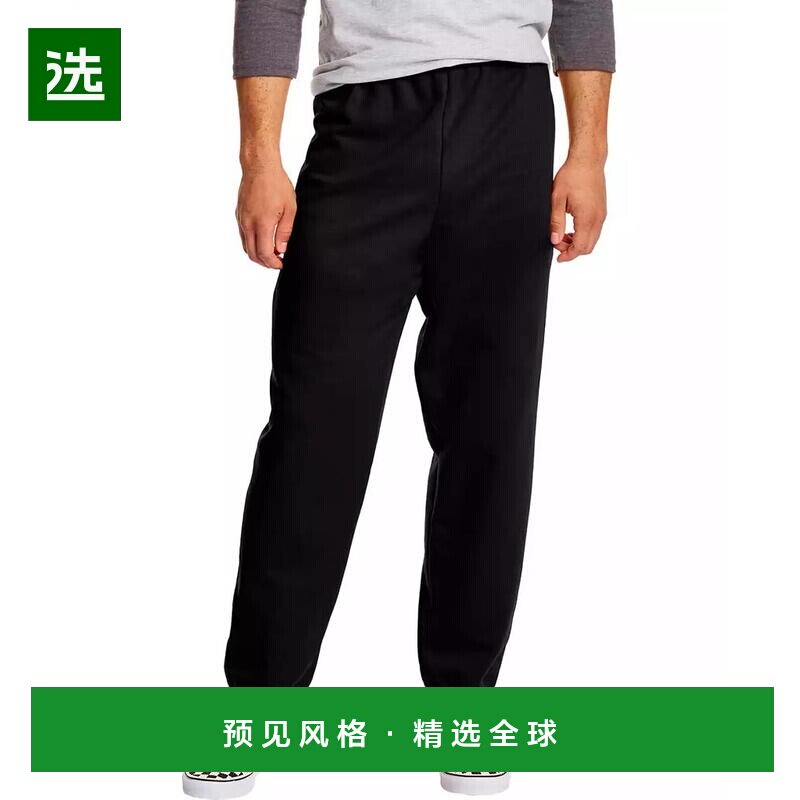 1h可退 【美国直邮】Hanes|EcoSmart 男士 32 英寸羊毛运动裤，2