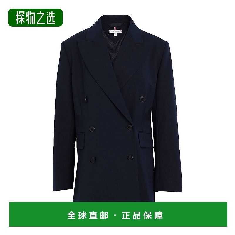 香港直邮Tommy Hilfiger 汤米·希尔费格 女士 西装外套羊毛