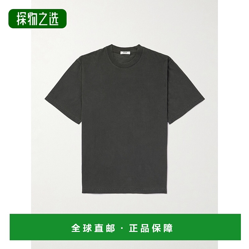 1h可退 香港直邮AGOLDE 男士 Asha 棉针织T恤 A10091521FRACTURE