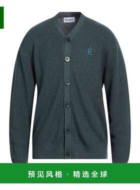 1h可退 香港直邮Études 男士 针织开衫 green绿色 舒适时尚