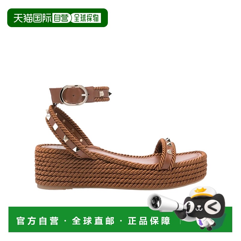 香港直邮Valentino 铆钉松糕凉鞋 WS0GI3BAE
