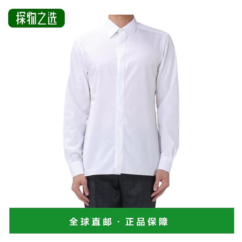 香港直邮Zegna 长袖衬衫 9YC0CA201063A2杰尼亚