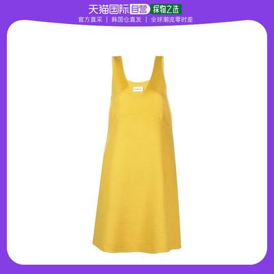 韩国直邮PAROSH22FW中长连衣裙女D721586LEAK047yellow