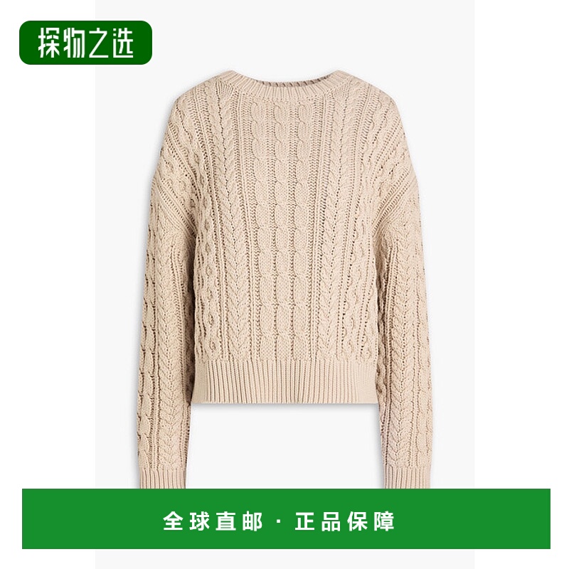 香港直邮NILI LOTAN 女士 Rory 粗线针织棉质毛衣 81128Y319LIGHT