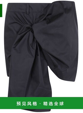 香港直邮N21 女士半身裙 C12152469000 AW2025 黑色 MINI SKIRT W